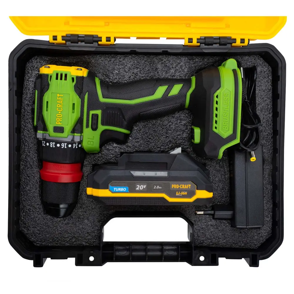 Шуруповерт Procraft PA18Pro DFR (с 1 АКБ 2АГ) — изображение 3