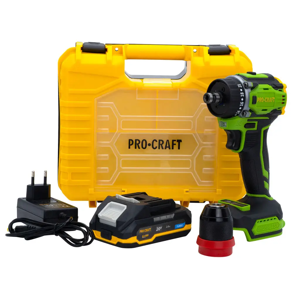 Шуруповерт Procraft PA18Pro DFR (с 1 АКБ 2АГ) — изображение 4