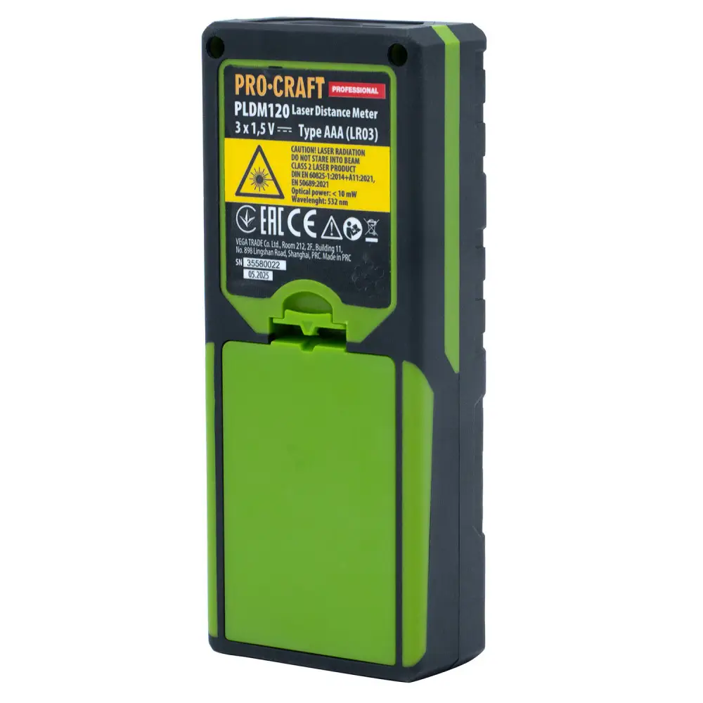 Лазерный дальномер Procraft PLDM120 — изображение 8
