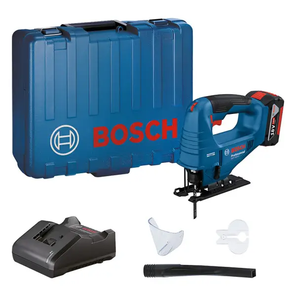 Лобзик Bosch GST 183-LI Professional, GBA 18V 4.0Ah і з/п GAL 18V-20, у кейсі
