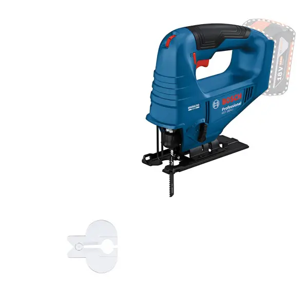 Лобзик Bosch GST 183-LI Professional, GBA 18V 4.0Ah і з/п GAL 18V-20, у кейсі - Зображення 2