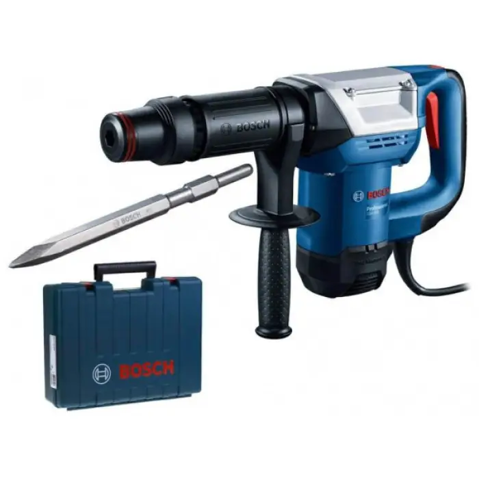 Отбойный молоток Bosch Professional GSH 500, в кейсе, зубилом 280 мм
