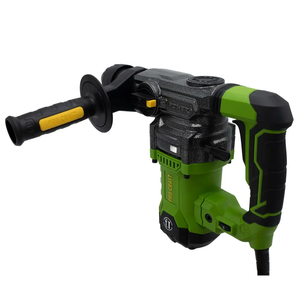 Procraft BH-1800 SDS-Plus перфоратор з буром, зубилом і мастилом, 3 режими роботи - Зображення 12