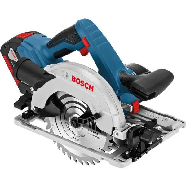 Аккумуляторная циркулярная пила Bosch GKS 18V-57 G Professional, без акб и с/п