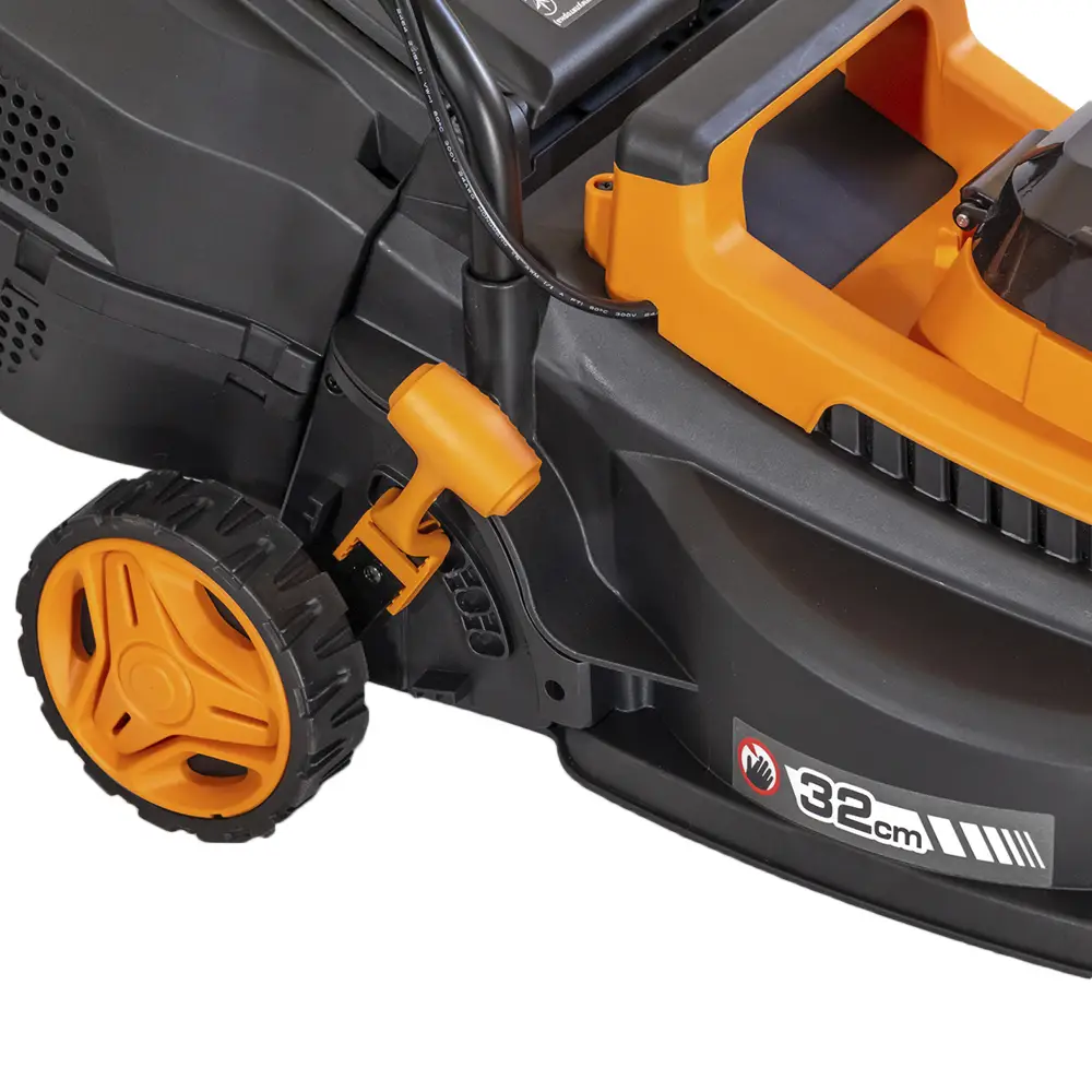 Акумуляторна газонокосарка ТМ Тех.АС TAOE-LM320RG (320 мм / 20V) - Зображення 5