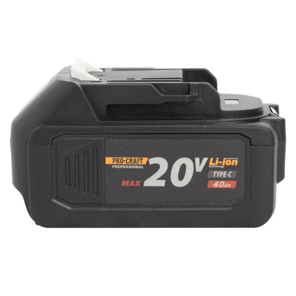 Акумуляторна батарея Procraft Battery20/4С 4 Аг Type-C - Зображення 7